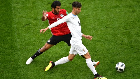 2018世界杯：吉梅内斯89分钟绝杀，乌拉圭1-0埃及