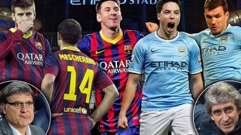 标题：苏神两球+梅西失点 巴萨2-1攻克伊蒂哈德