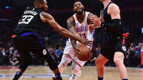 2014年NBA西部半决赛“514惨案”：雷霆49秒奇迹逆转快船夺赛点